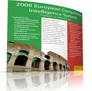 2008 European Competitive Intelligence Summit